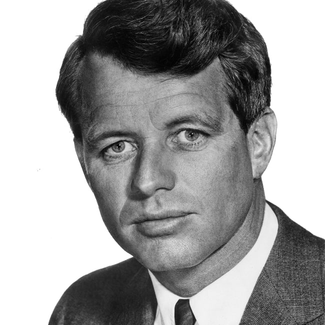 Robert F. Kennedy as seen in an official portrait, c. 1965